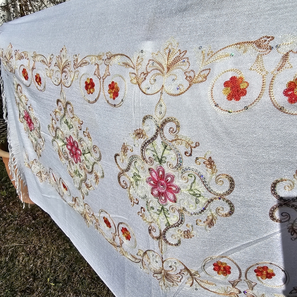Shawl Reboso Pink